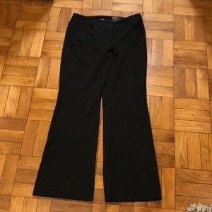 Black Express Editor Work Pants
